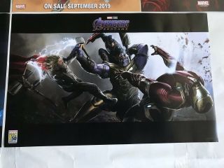 SDCC 2019 Avengers Endgame Promo Posters Carnage Spider - Man X - Men 2