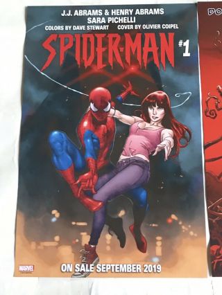 SDCC 2019 Avengers Endgame Promo Posters Carnage Spider - Man X - Men 5