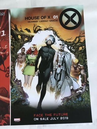 SDCC 2019 Avengers Endgame Promo Posters Carnage Spider - Man X - Men 6