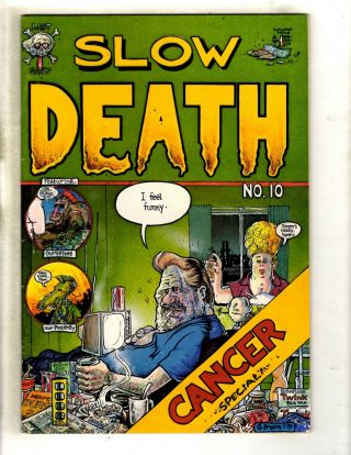 Slow Death 10 Vf Last Gasp Underground Comic Book Comix Fm4