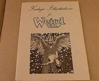 Virgil Finlay Illustrations Weird Tales Portfolio 1976 Ltd Ed 9 Plates Nf
