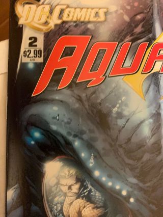Aquaman 2 (2011) 1st App Trench King Dc Comics 52 Geoff Johns Nm/nm -