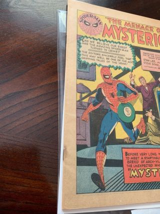 Spiderman 13 First Appearance Of Mysterio Coverless 2