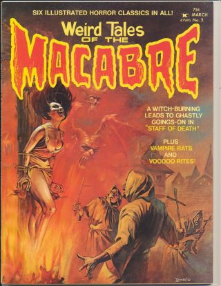 Weird Tales Of The Macabre Vol.  1 2 (1975) Boris Vallejo Cover Vf