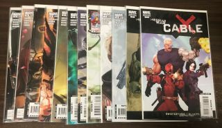 CABLE (2008) - - 1 2 3 4 5 6 7 8 9 to 25,  King Size - - FULL Series - - Deadpool 2