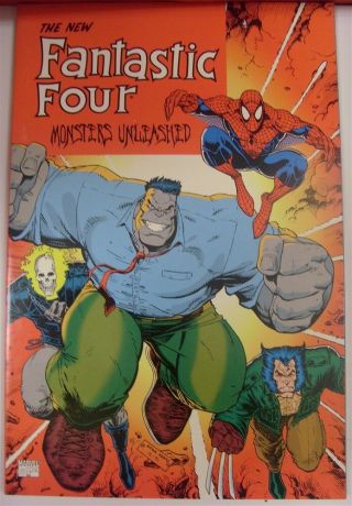 Fantastic Four Monsters Unleashed Marvel Tpb Comic 1st Print Simonson 1992 Nm