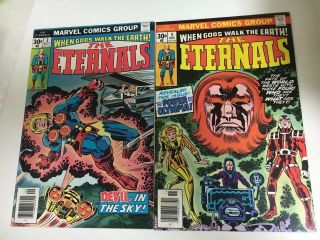 Eternals Vol.  1 3 And 5,  Sersi Very Fine Marvel