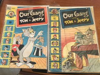 Our Gang With Tom & Jerry 42 And 49 1948 Golden Age Comic