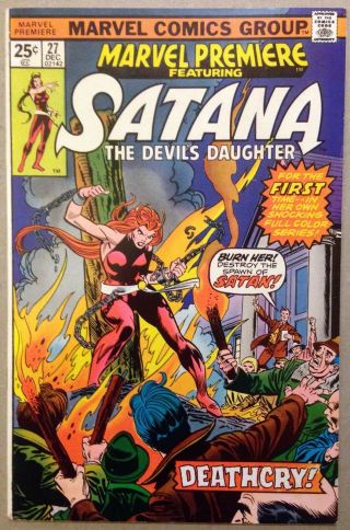 Marvel Premiere (1972) 27 Fn,  (6.  5) Featuring Satana