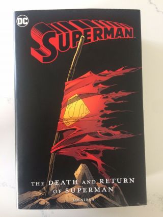 Superman: The Death And Return Of Superman Omnibus Dc Comics Printing 2019