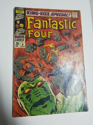 Fantastic Four Annual 6 First Appearance Of Annihilus And Franklin Richards