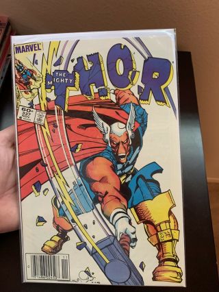Thor 337 - 8.  5 - 1st Beta Ray Bill Marvel Simonson