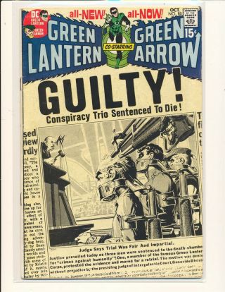Green Lantern 80 - Neal Adams Cover & Art Vg,  Cond.