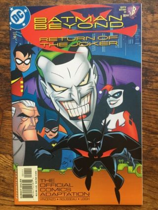 Batman Beyond: Return Of The Joker,  One - Shot,  Harley Quinn - Vf/nm,  Combined