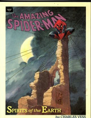 The Spider - Man: Spirits Of The Earth Hardcover Marvel Comic Book J342