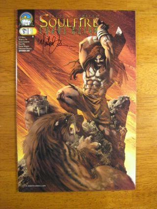 Wow Soulfire: Chaos Reign 1a Signed By Michael Turner