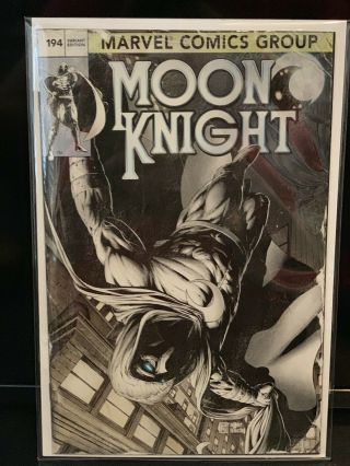 Moon Knight 194 John Tyler Christopher Igc Exclusive Variant Only 600 Made