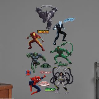 The Ultimate Spider - Man Villains Fathead Marvel Comics Brand 96 - 96107