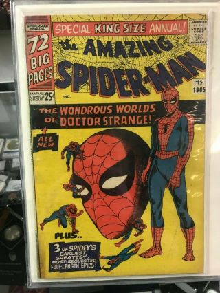 Marvel Comics The Spider - Man Special King Size Annual 2 1965