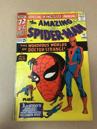 MARVEL COMICS THE SPIDER - MAN SPECIAL KING SIZE ANNUAL 2 1965 2