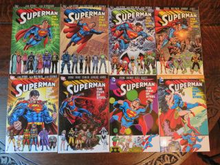 Superman Man Of Steel Tpbs Set Of 8 - John Byrne