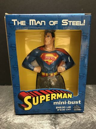 Dc Direct Superman Man Of Steel Mini Bust Tamp0012