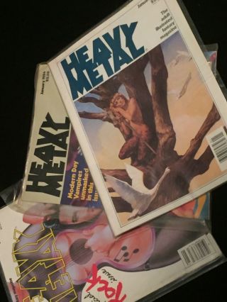 Heavy Metal Magazines You Buy 20 Pay For 19 Get 1