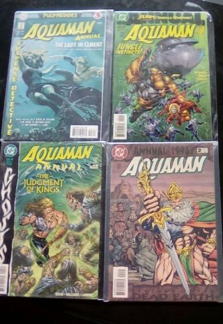 Aquaman 3 - 5 & Annual 1996 Comic Book Rm3 - 68