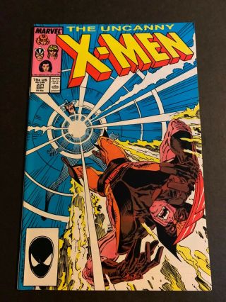 Uncanny X - Men 221 1987 Sharp Nm - 9.  2 1st Appearance Of Mister Sinister