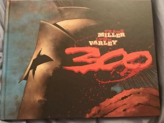 “300” Graphic Novel Hand - Signed By Frank Miller 1st Edition