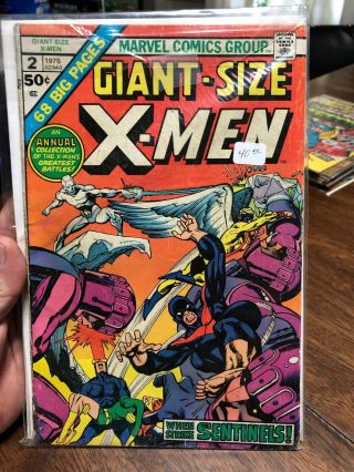 Giant - Size X - Men Issue 2,  1975 Neal Adams And X - Men 57 (2 Comics)