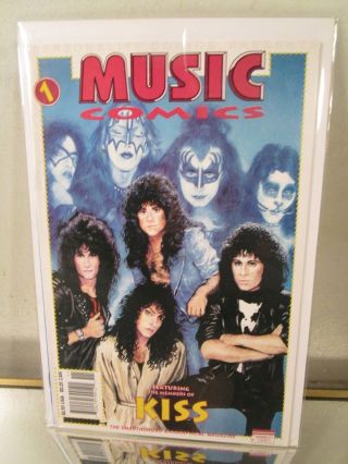Kiss Music Comics 1 1992 Personality Comics