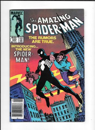 The Spider - Man 252 == Vf/nm 1st Black Alien Symbiote Costume 1984