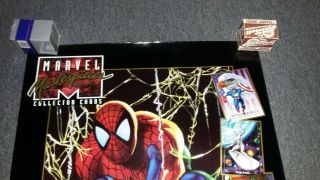 26 x 36 1992 Promo Poster Spiderman Marvel Masterpieces Signed Joe Jusko /2500 3
