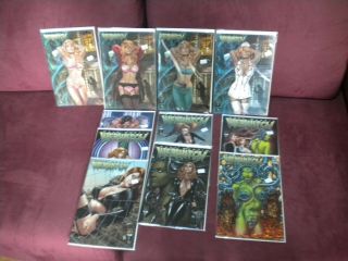 11 Issues Of Webwitch Comics Bagged,  Boarded Excellent/mint Low Bid