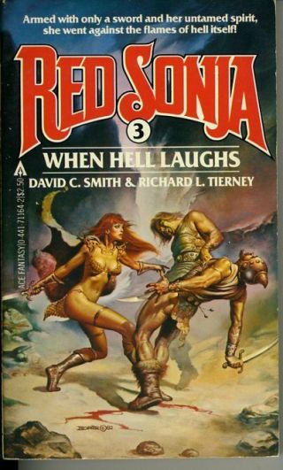 Red Sonja 3 When Hell Laughs Boris Cover Paperback Book