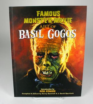 Famous Monster Movie Art Basil Gogos Hardcover Comic Book Signed Bela Lugos