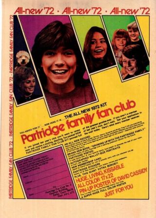 The Partridge Family 10 Charlton Comic Book June 1972 FN 6.  0 David Cassidy 2