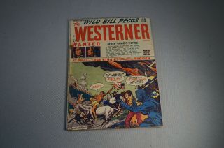March 1949 The Westerner No.  12 Comic Book - Patches Publications
