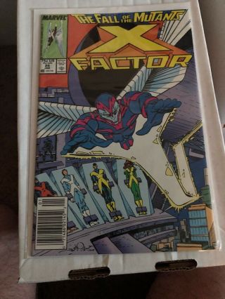 X - Factor 24 1st Archangel X - Men Awesome Book Newsstand Variant