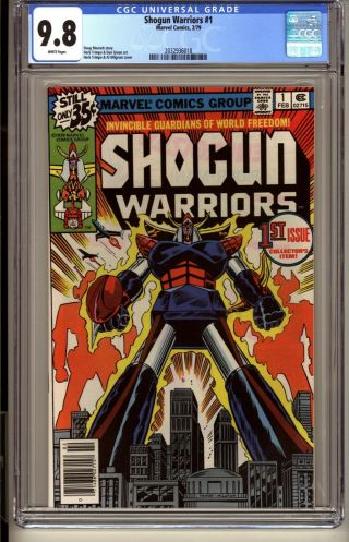 Shogun Warriors 1 Cgc 9.  8 Wp Nm/mt Marvel Comics 2/79 Herb Trimpe Al Milgrom