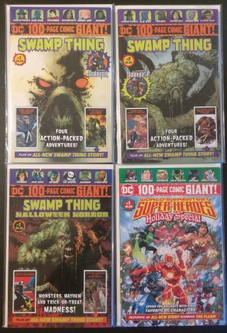Swamp Thing 1,  2 Halloween Special 100 - Page Comic Giant Walmart Exclusive