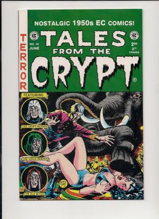 Tales From The Crypt 16,  Vf Gemstone Reprint Of Ec Comics 32