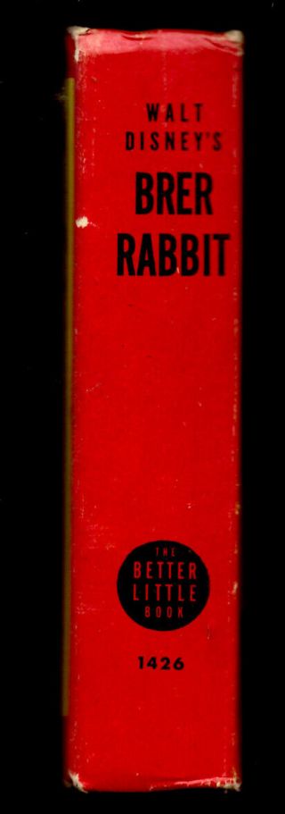 Walt Disney ' s BRER RABBIT 1947 Better Little Book 1426 from SONG OF THE SOUTH 3