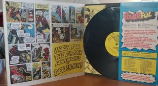 Spider Man Book And Vinyl Record Set 1977