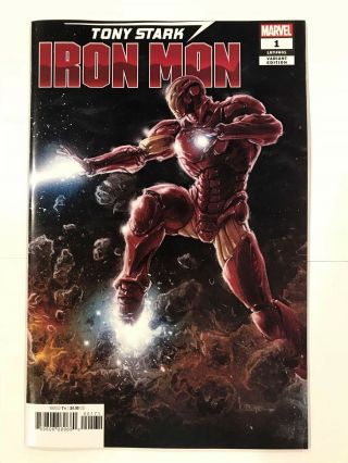 Tony Stark Iron Man 1 Andrews Connecting Variant Marvel Comic 1st Print Nm