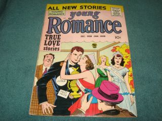 1958 Prize Comics Young Romance V.  12 1 Jack Kirby Cover & Art S&k