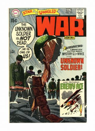 Star Spangled War Stories (dc 3 - 204) 151 1970 Fn,  6.  5