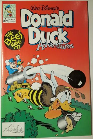 Disney Comics 1990 [set Of 12] Donald Duck Little Mermaid Big Pix