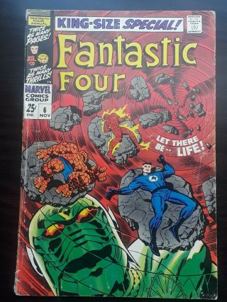 Fantastic Four Annual 6 (nov 1968,  Marvel) 1st Annihilus And Franklin Richards